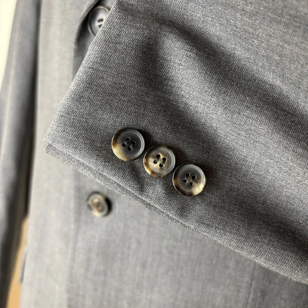 Hugo Boss Rosselini Movie Blazer Sport Coat‎ Pure Wool 3 Button Sz 40R VTG USA